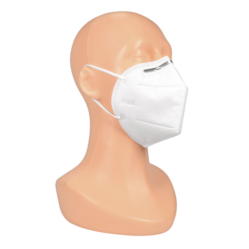 Ochranná pomůcka - Respirátor FFP2 NR (KN95) CE - DEKRA test 1.000ks