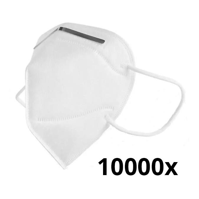 Ochranná pomůcka - Respirátor FFP2 NR (KN95) CE - DEKRA test 10.000ks