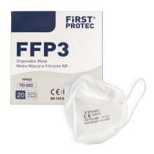 Ochranná pomůcka - respirátor FFP3 NR CE 0370 1ks