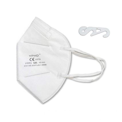 Ochranná pomůcka - respirátor FFP3 NR CE 0370 20ks