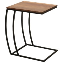 Odkládací stolek 65x35 cm hnědá