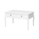 Odkládací stolek BAROQUE 55x96,5 cm bílá