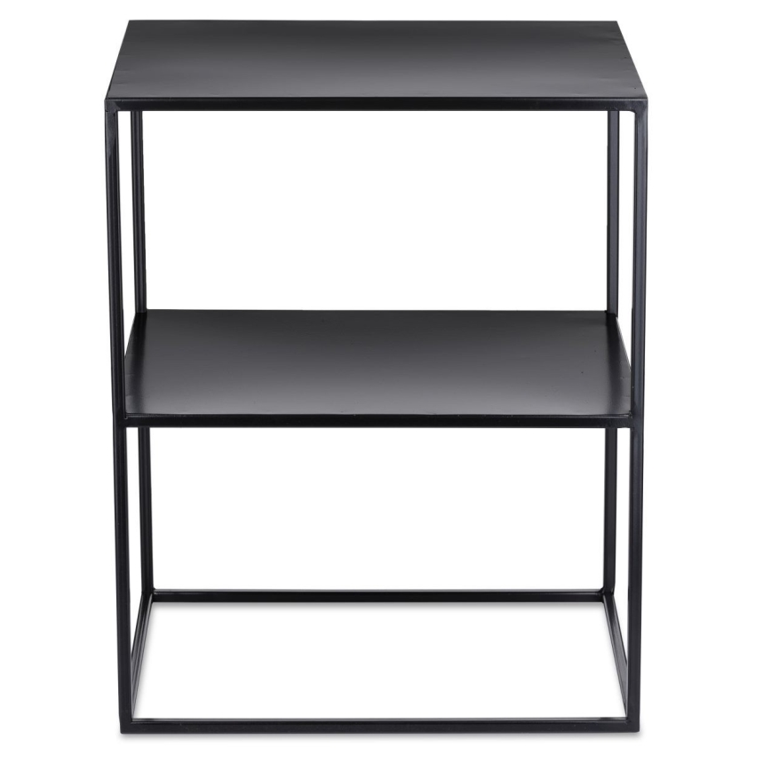 Odkládací stolek LOFT 50x40 cm černá