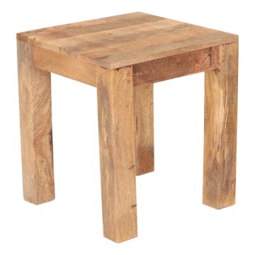 Odkládací stolek MANU 40x40 cm masiv/mangovník