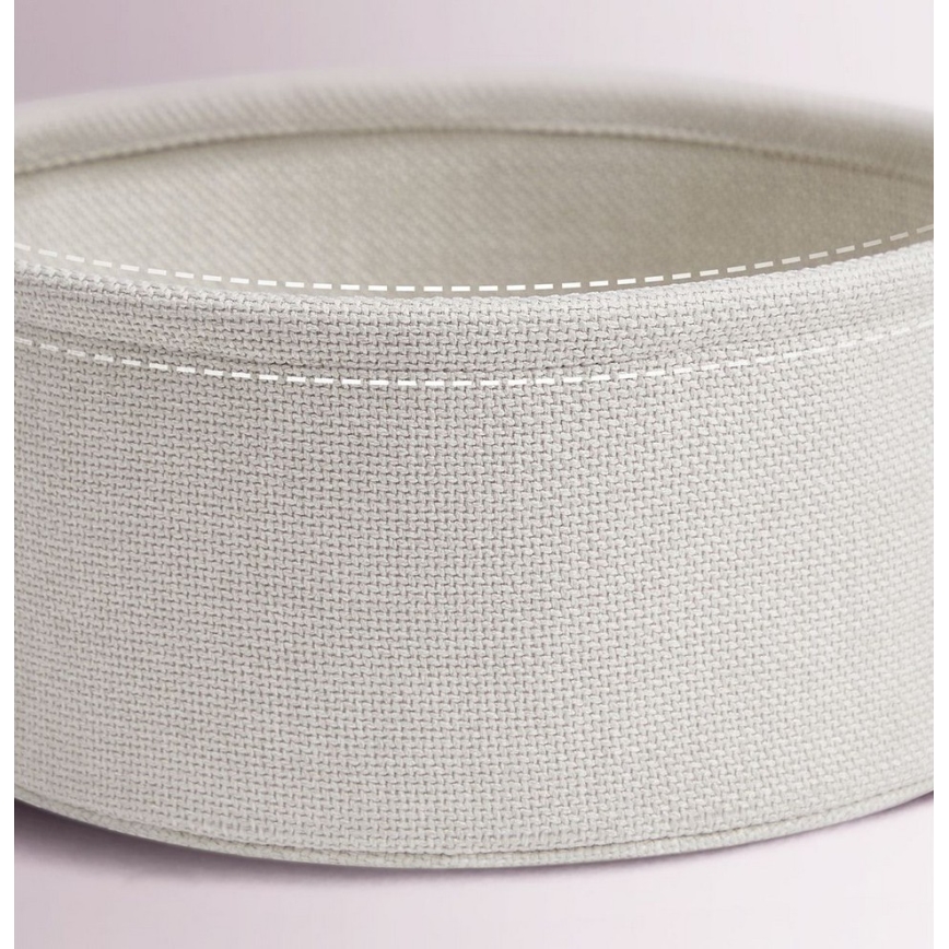 Odkládací stolek NOIRA růžová/bílá