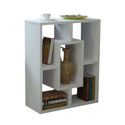 Odkládací stolek OVIS 51x22 cm bílá