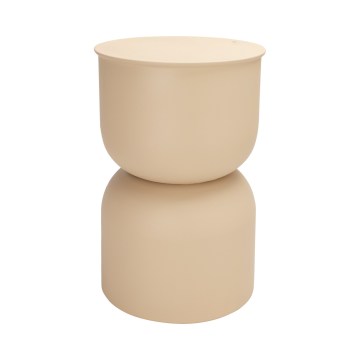 Odkládací stolek PETIT pr. 31 cm béžová
