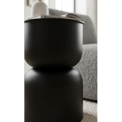 Odkládací stolek PETIT pr. 31 cm černá