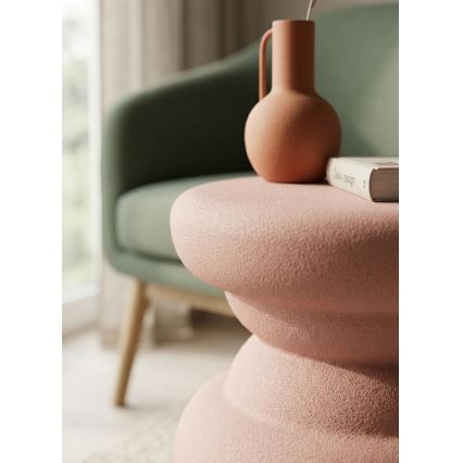 Odkládací stolek PETIT pr. 31 cm růžová