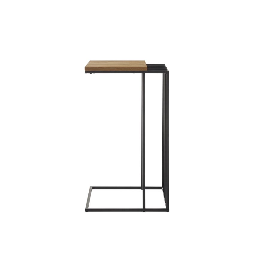 Odkládací stolek ZAIRA 40x35 cm dub