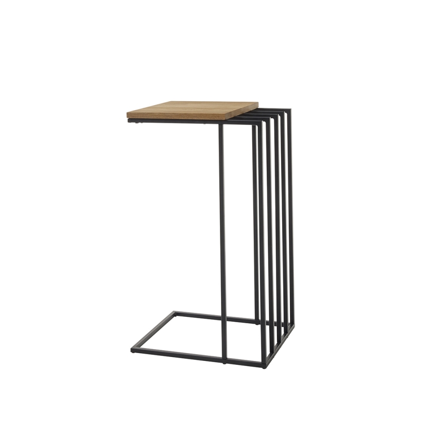 Odkládací stolek ZAIRA 40x35 cm dub