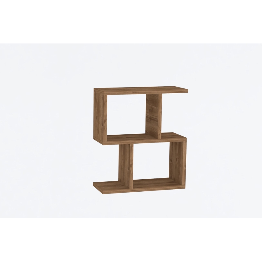 Odkládací stolek ZET 45x17 cm hnědá