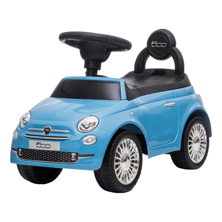 Odrážedlo Fiat 500 2xAA modrá