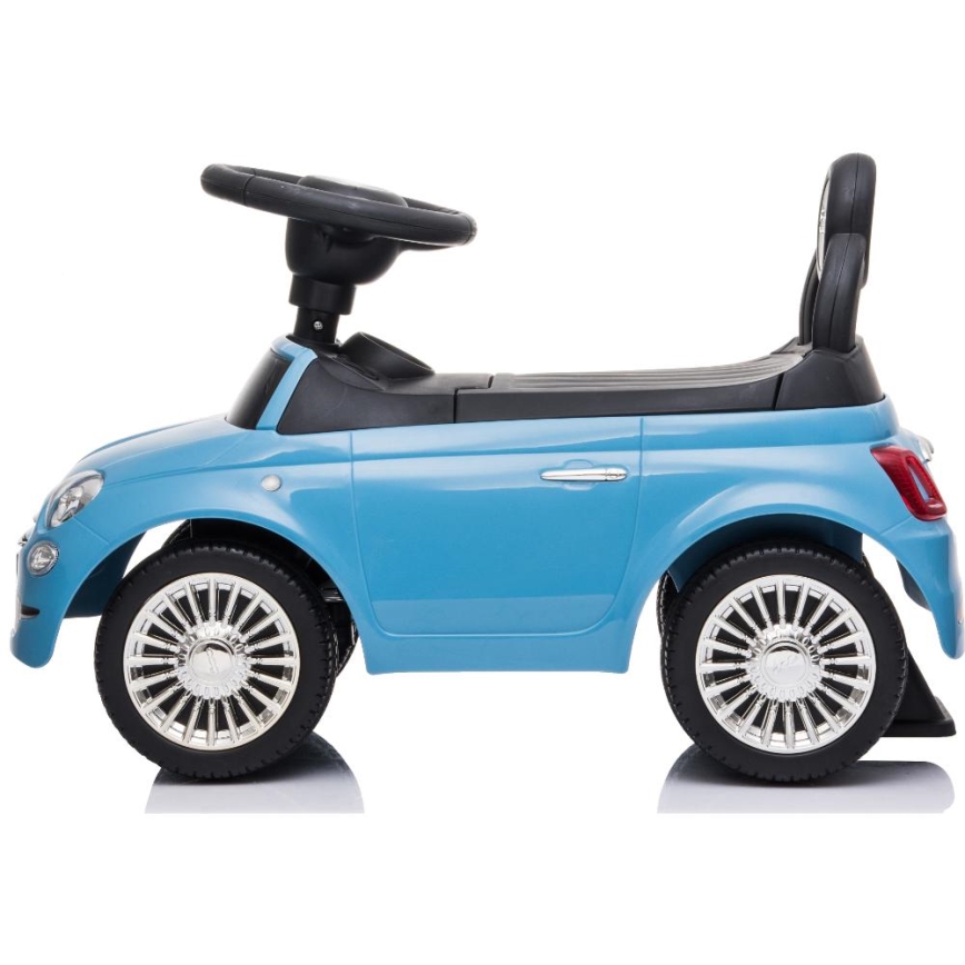 Odrážedlo Fiat 500 2xAA modrá