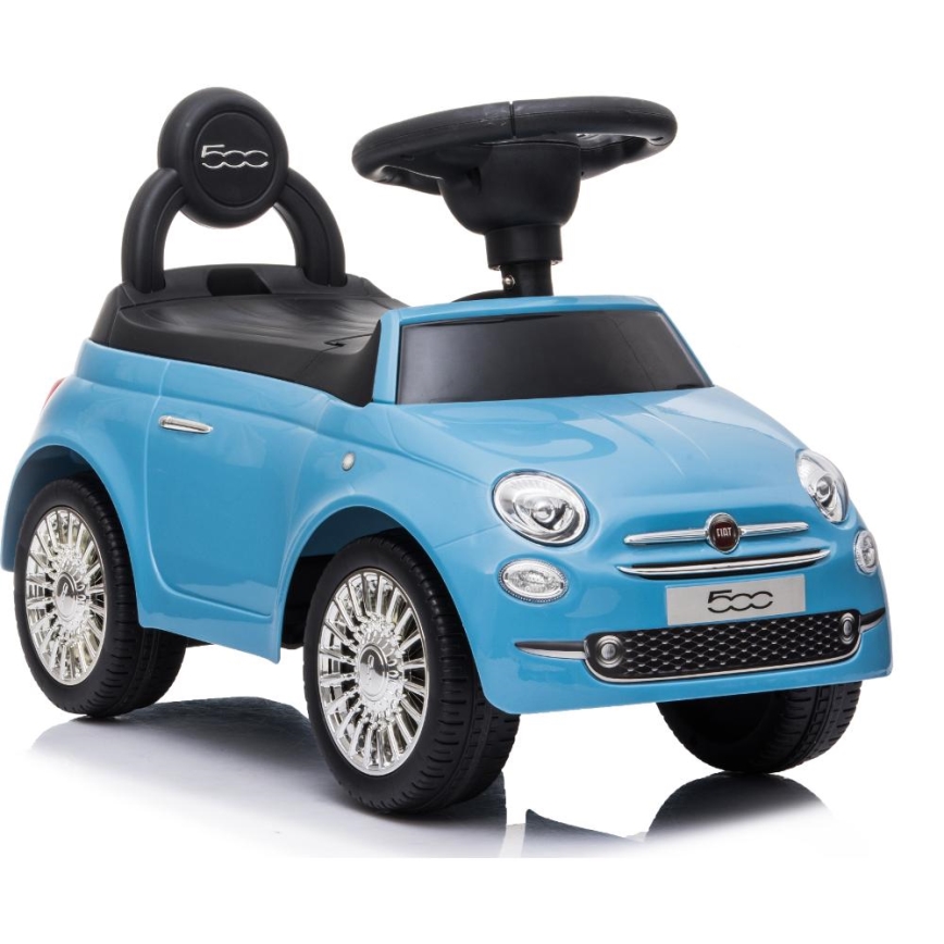 Odrážedlo Fiat 500 2xAA modrá