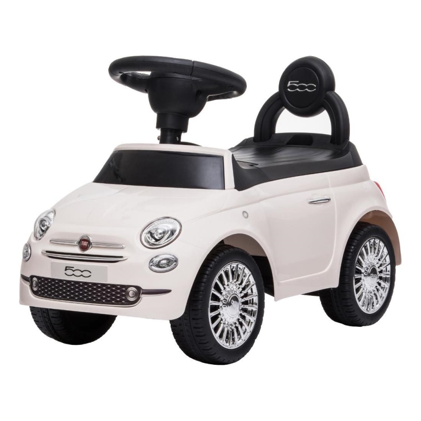 Odrážedlo Fiat 500 krémová