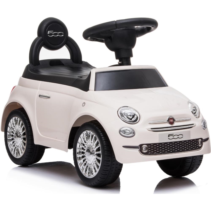 Odrážedlo Fiat 500 krémová