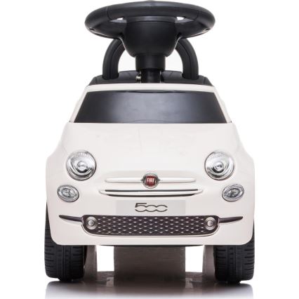 Odrážedlo Fiat 500 krémová