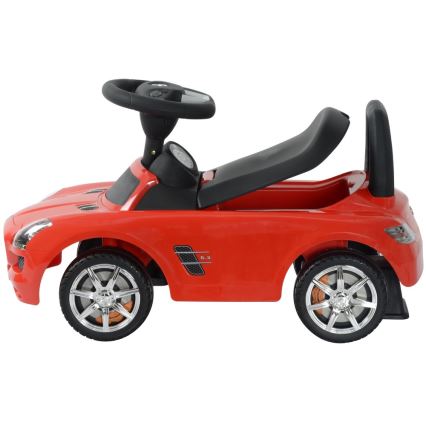 Odrážedlo Mercedes červená/černá