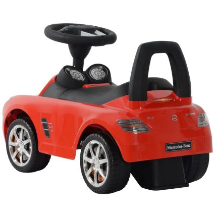 Odrážedlo Mercedes červená/černá