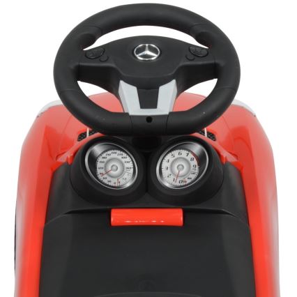 Odrážedlo Mercedes červená/černá