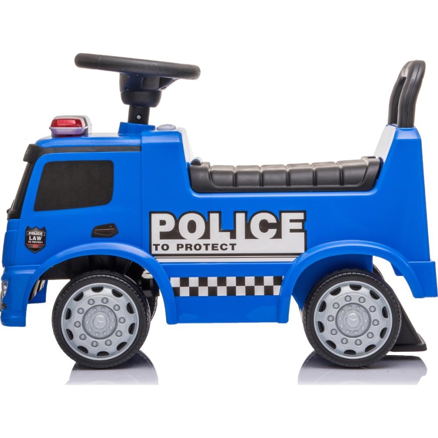 Odrážedlo Mercedes Policie 2xAA modrá