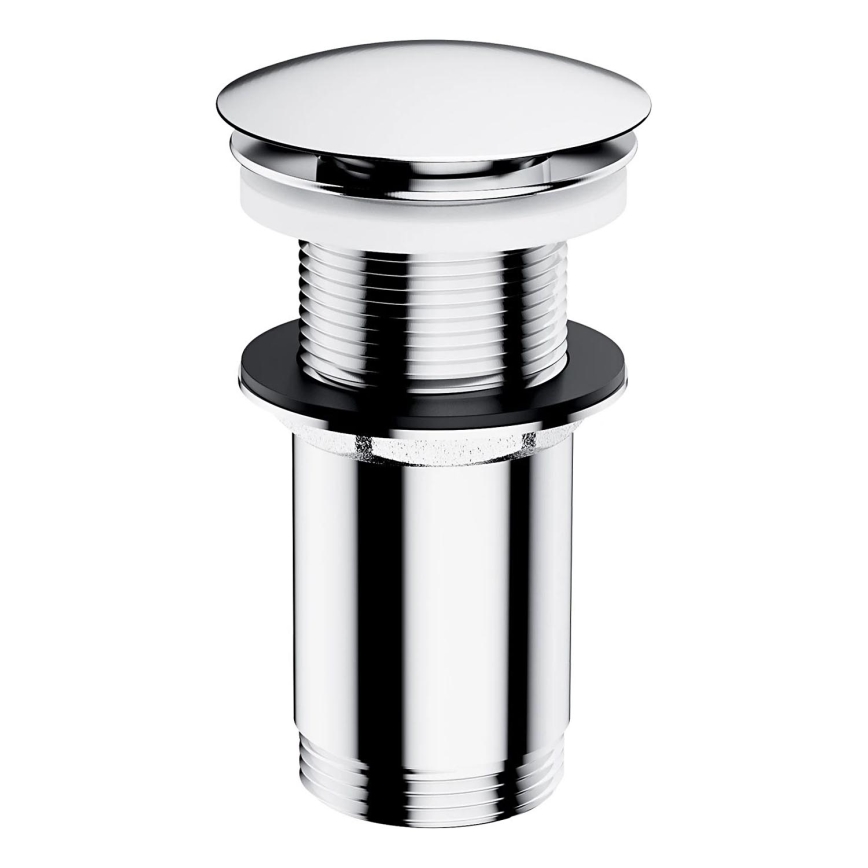 OMNIRES A716CR - Umyvadlová výpusť CLICK-CLACK pr. 6,6 cm lesklý chrom