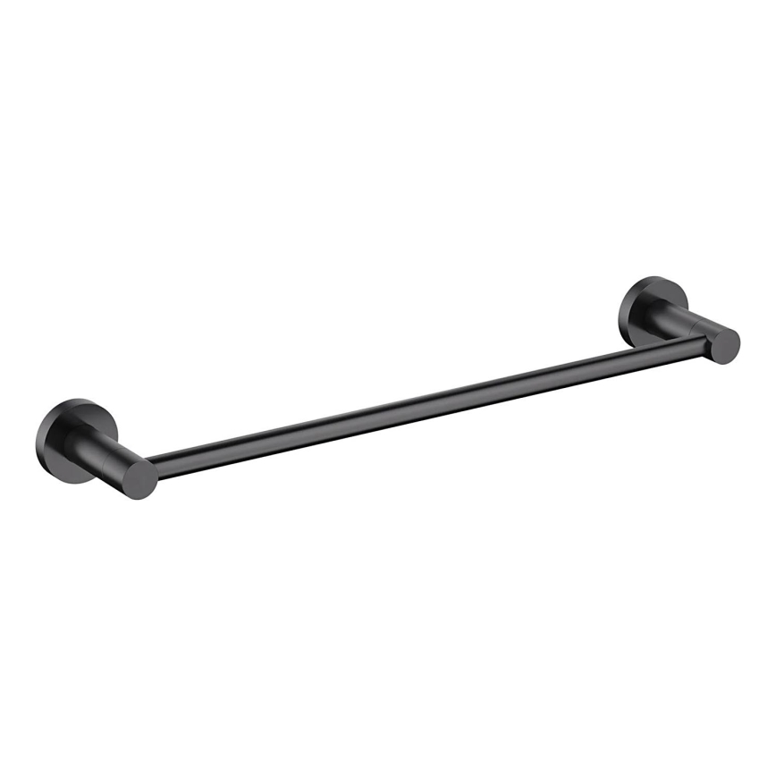 OMNIRES MP60214AT - Nástěnný věšák na ručníky MODERN PROJECT 40 cm matná černá