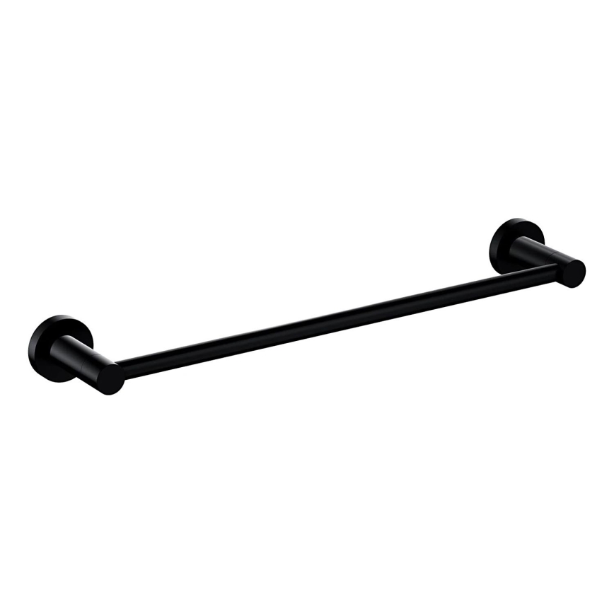 OMNIRES MP60214BL - Nástěnný věšák na ručníky MODERN PROJECT 40 cm matná černá