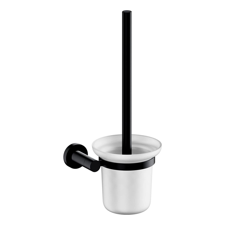 OMNIRES MP60620BL - Nástěnná WC štětka MODERN PROJECT matná černá