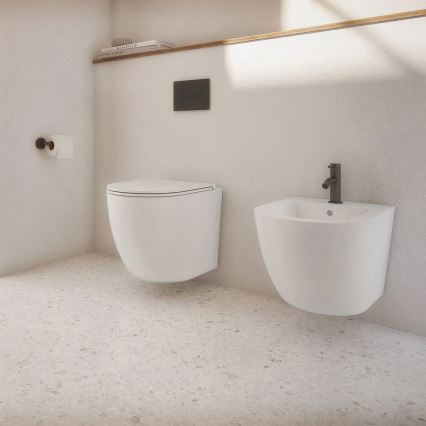 OMNIRES OTTAWABIBP - Závěsný bidet OTTAWA keramika/lesklá bílá