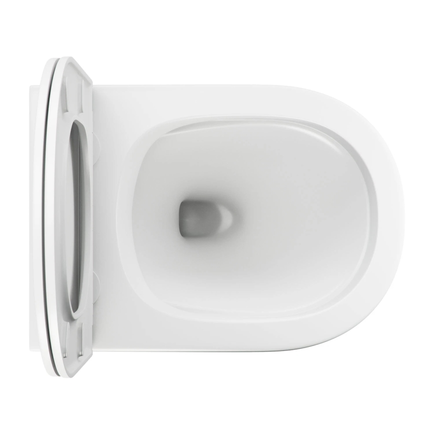 OMNIRES OTTAWAMWBM - Závěsné WC s prkénkem SoftClose OTTAWA keramika/matná bílá