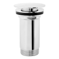 OMNIRES P706CR - Umyvadlová výpusť CLICK-CLACK pr. 6,8 cm lesklý chrom