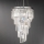 Ondaluce - Křišťálový lustr na lanku ALEXANDER 10xE14/10W/230V pr. 50 cm lesklý chrom