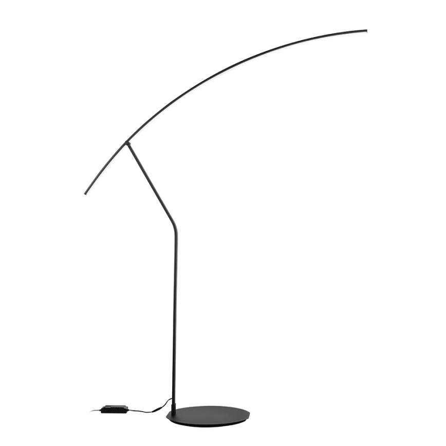 Ondaluce - LED Stmívatelná stojací lampa FOLAGA LED/30W/230V 190 cm černá