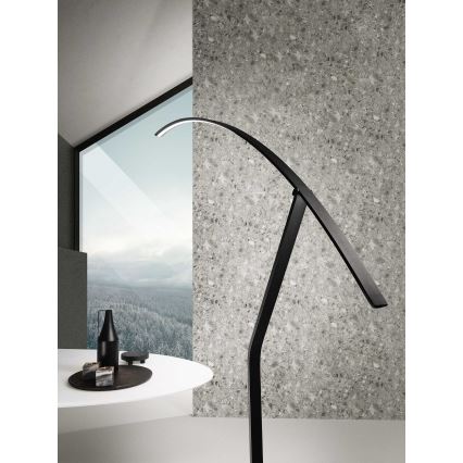 Ondaluce - LED Stmívatelná stojací lampa FOLAGA LED/30W/230V 190 cm černá