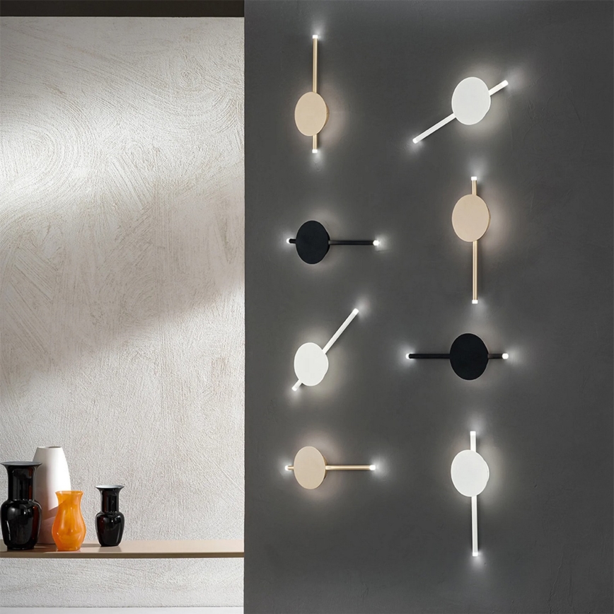 Ondaluce - LED Stmívatelné nástěnné svítidlo JAMES LED/16W/230V zlatá