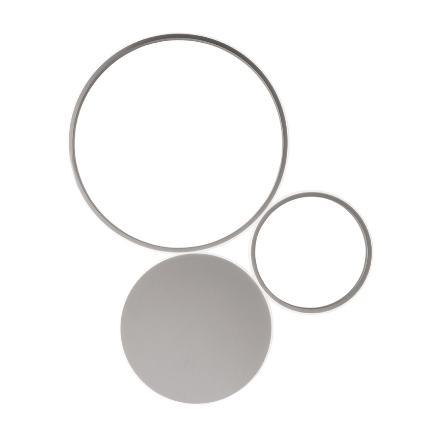 Ondaluce - LED Stmívatelné nástěnné svítidlo POIS LED/42W/230V stříbrná