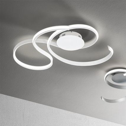 Ondaluce - LED Stmívatelné nástěnné svítidlo TWIST LED/57W/230V bílá