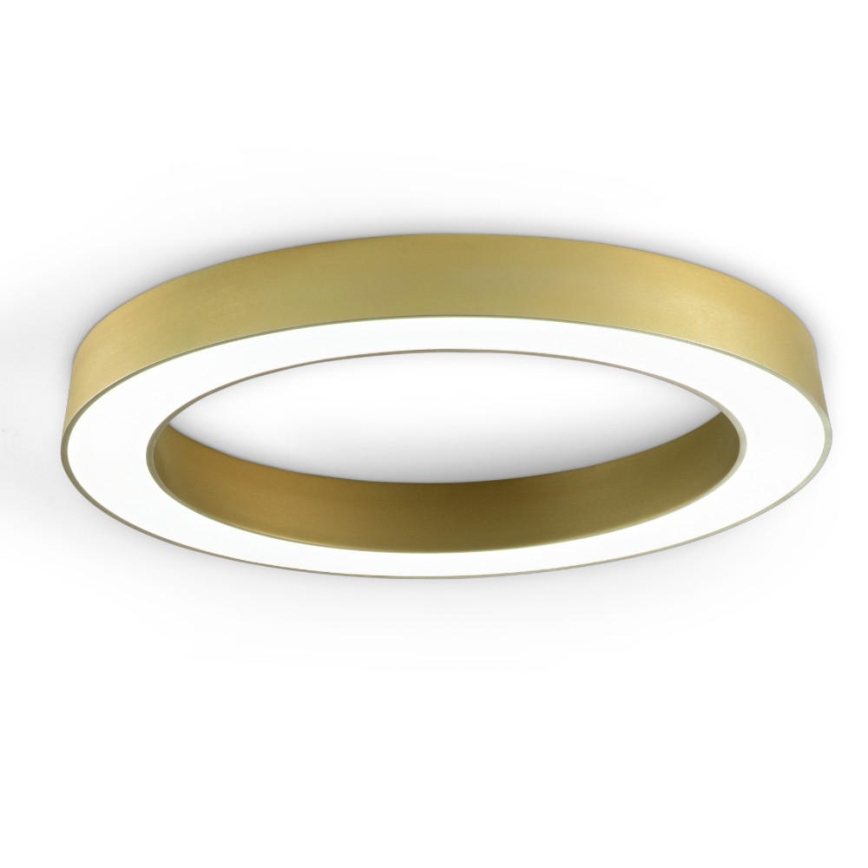 Ondaluce - LED Stmívatelné stropní svítidlo GLOBUS LED/40W/230V 3000/4000K pr. 60 cm zlatá
