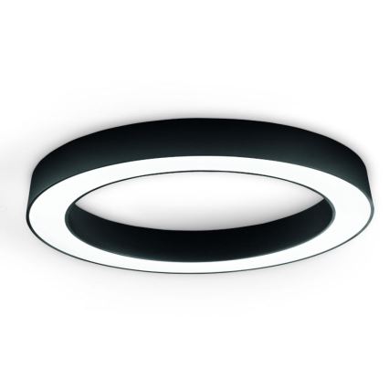 Ondaluce - LED Stmívatelné stropní svítidlo GLOBUS LED/80W/230V 3000/4000K pr. 100 cm černá