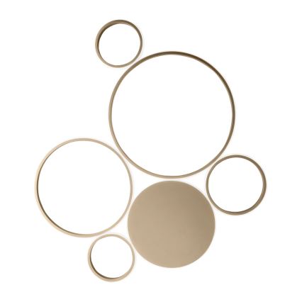 Ondaluce - LED Stmívatelné stropní svítidlo POIS LED/68W/230V zlatá