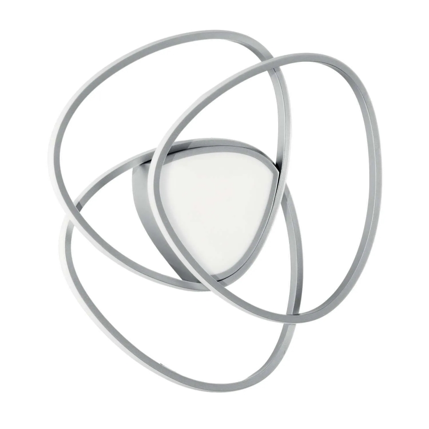 Ondaluce - LED Stmívatelné stropní svítidlo ROSE LED/60W/230V stříbrná