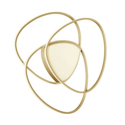 Ondaluce - LED Stmívatelné stropní svítidlo ROSE LED/80W/230V zlatá