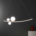 Ondaluce - LED Stmívatelný lustr na lanku ALTALENA LED/48W/230V zlatá/bílá