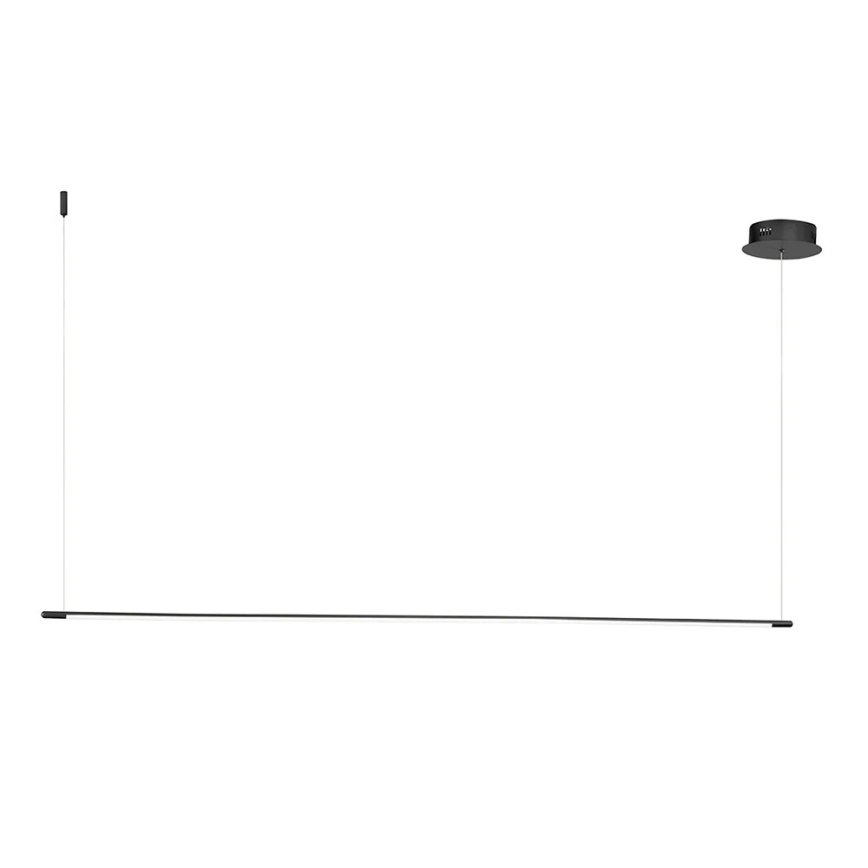 Ondaluce - LED Stmívatelný lustr na lanku GENIUS LED/28W/230V černá