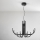 Ondaluce - LED Stmívatelný lustr na lanku NOUVEAU LED/35W/230V pr. 78 cm černá