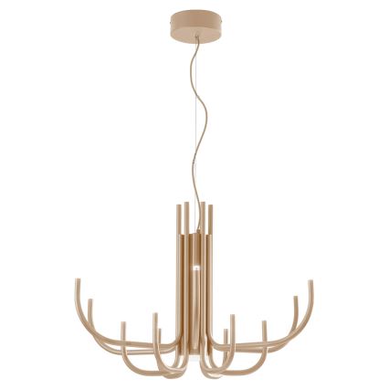 Ondaluce - LED Stmívatelný lustr na lanku NOUVEAU LED/35W/230V pr. 78 cm zlatá