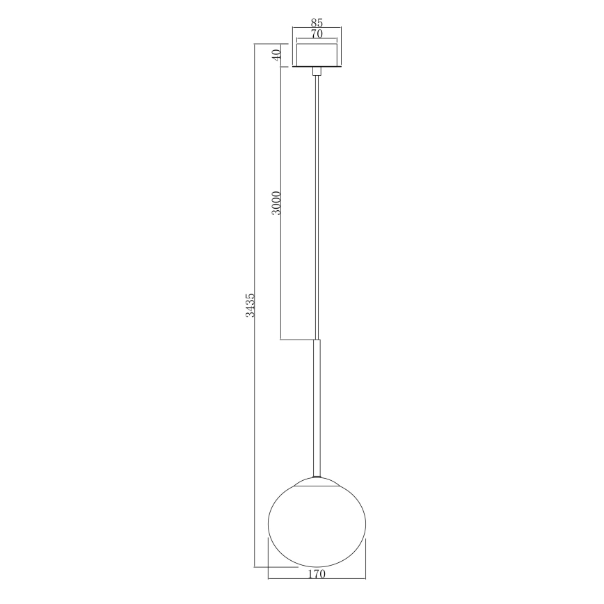 Ondaluce - Lustr na lanku JEWEL 1xE14/10W/230V pr. 17 cm zlatá/bílá