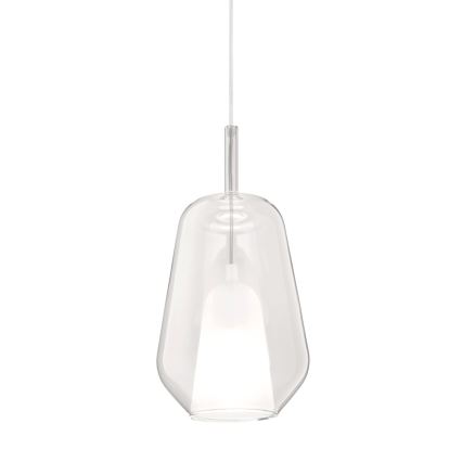 Ondaluce - Lustr na lanku THELMA 1xE27/15W/230V pr. 19 cm zlatá/čirá